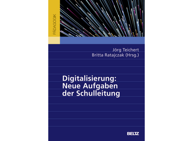 Deckblatt des Buches "Digitalisierung Neue Aufgaben der Schulleitung"