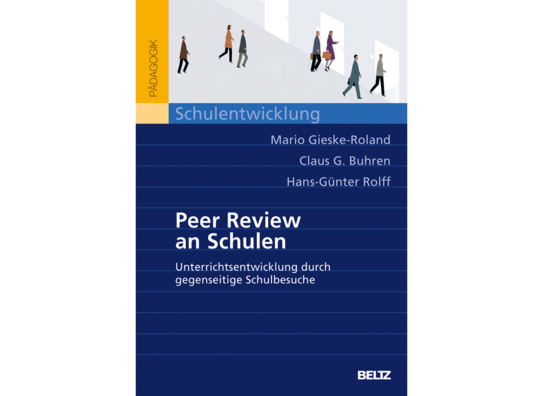 Vorderseite des Buches "Peer Review an Schulen"